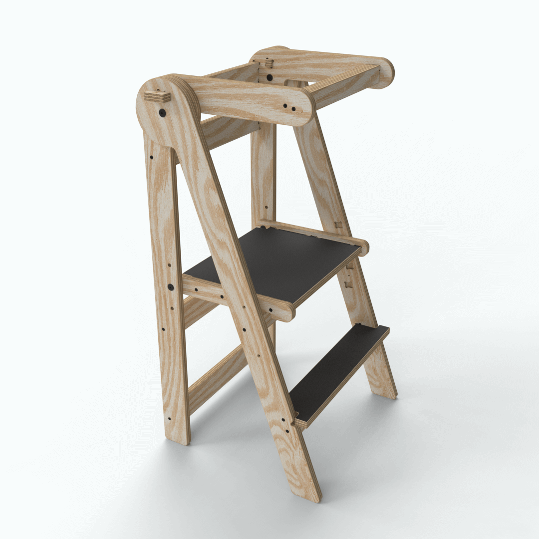 Torre de Aprendizaje Plegable Montessori