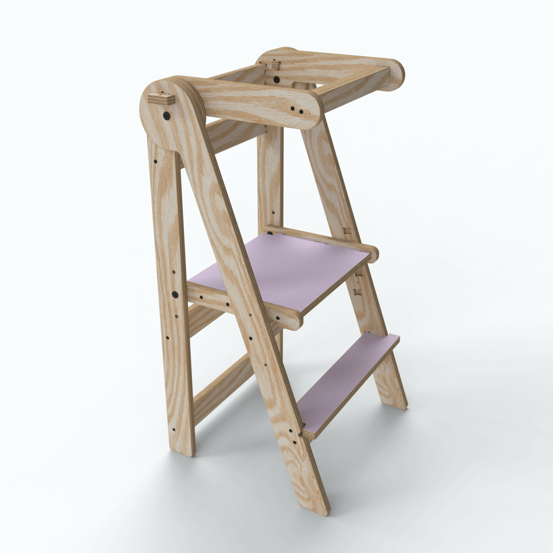 Torre de Aprendizaje Plegable Montessori