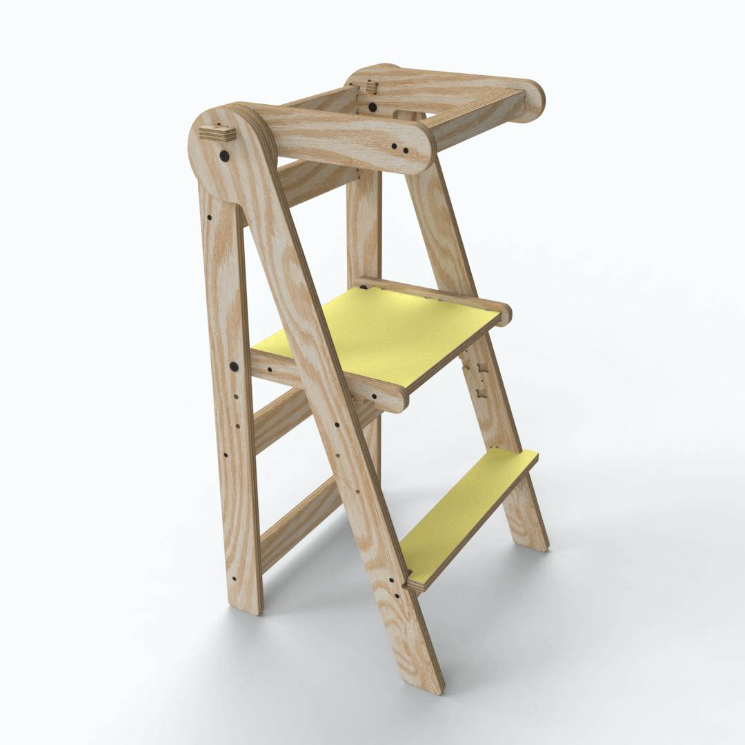 Torre de Aprendizaje Plegable Montessori