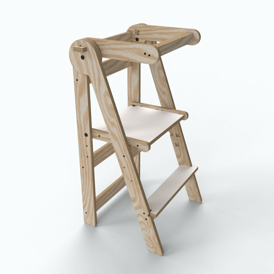 Torre de Aprendizaje Plegable Montessori
