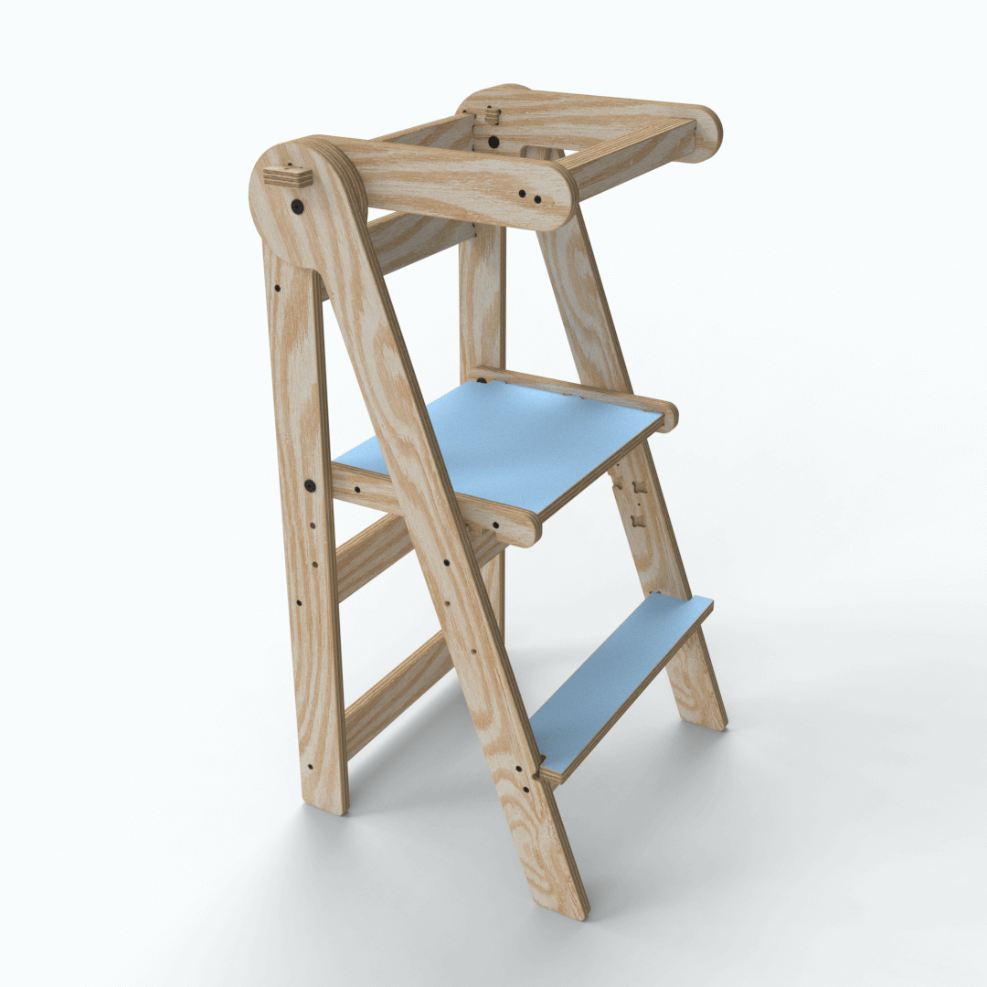 Torre de Aprendizaje Plegable Montessori