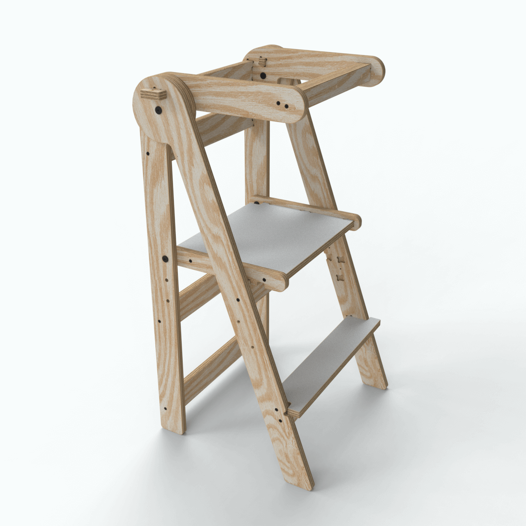 Torre de Aprendizaje Plegable Montessori