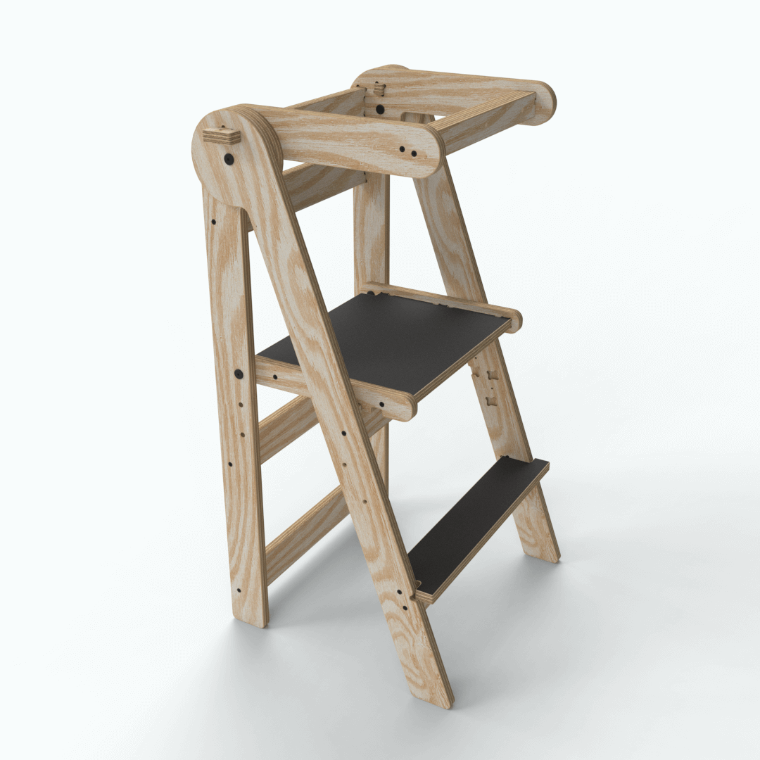 Torre de Aprendizaje Plegable Montessori
