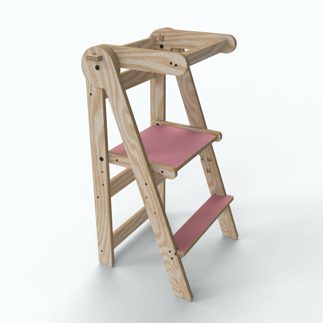 Torre de Aprendizaje Plegable Montessori