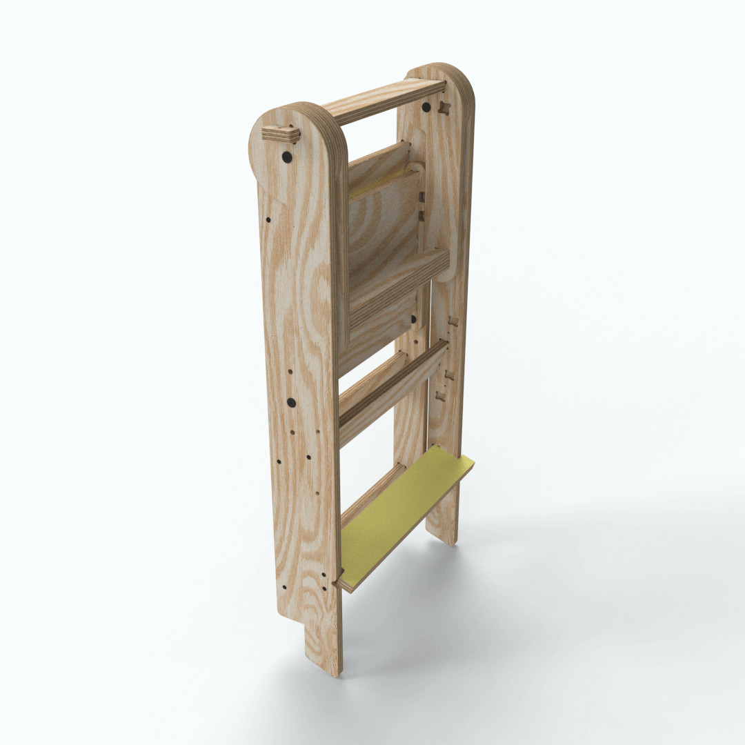 Torre de Aprendizaje Plegable Montessori