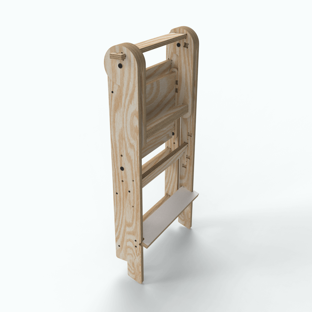 Torre de Aprendizaje Plegable Montessori