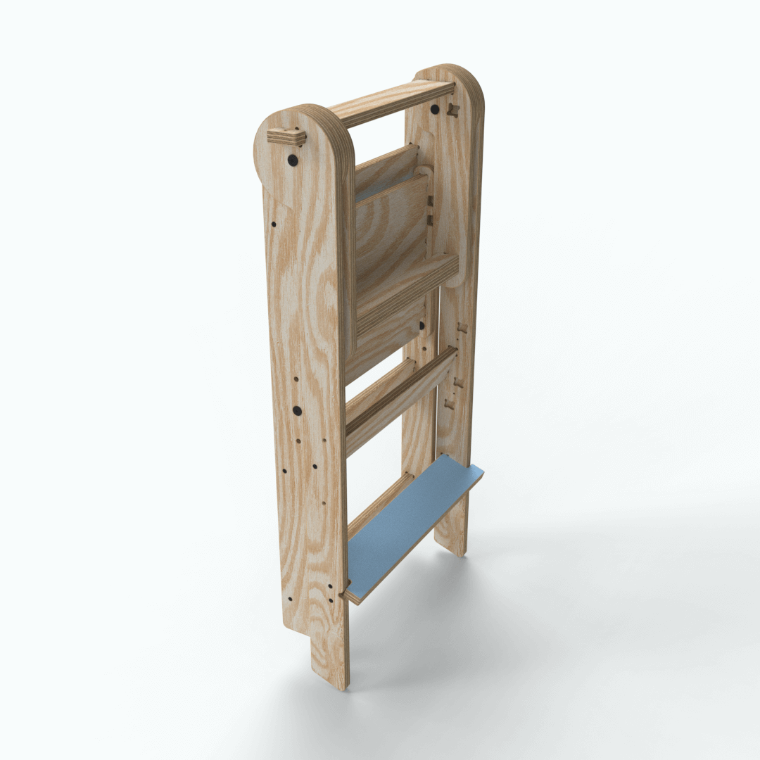 Torre de Aprendizaje Plegable Montessori