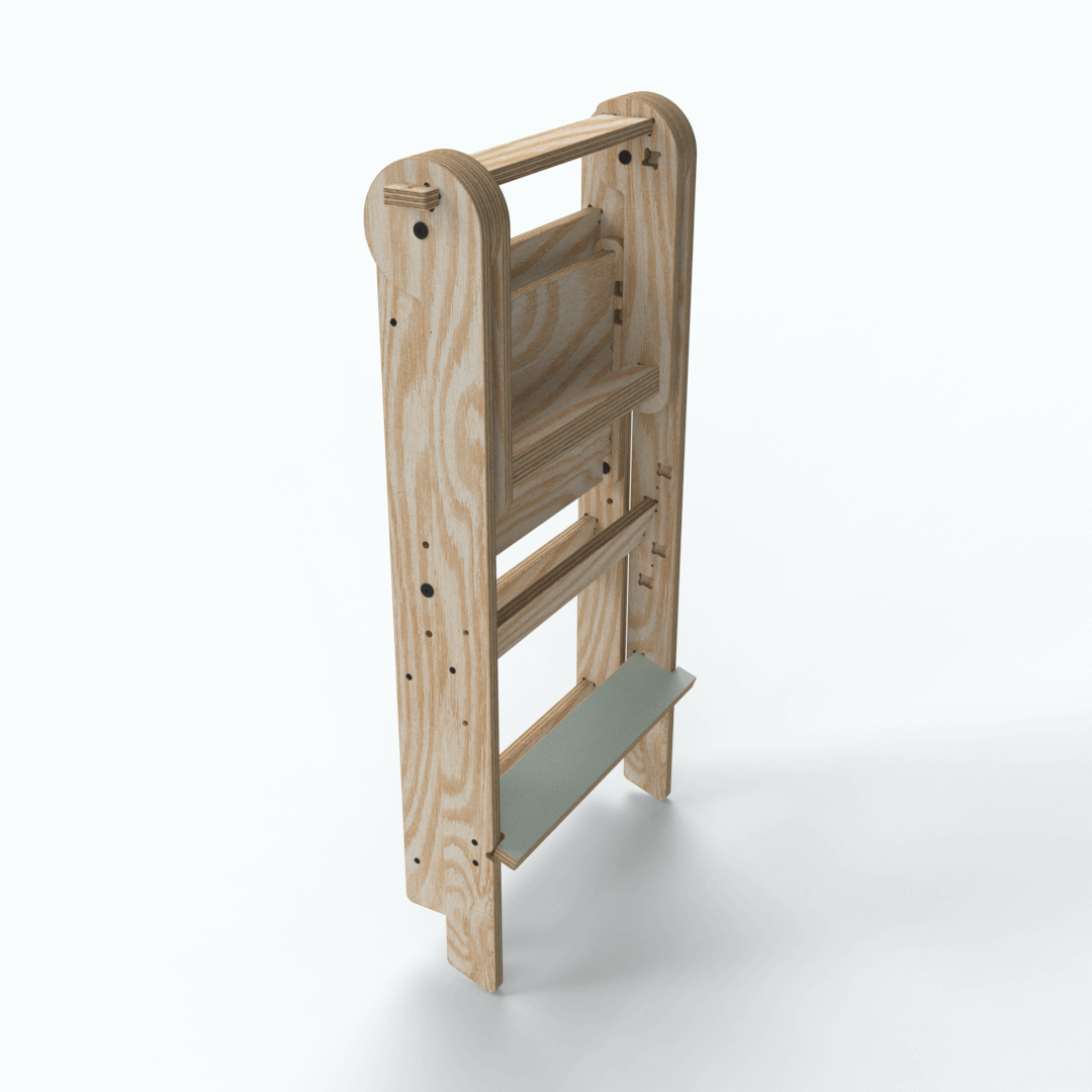Torre de Aprendizaje Plegable Montessori