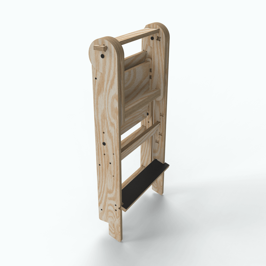 Torre de Aprendizaje Plegable Montessori