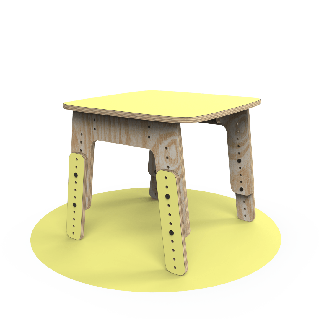 Mesa infantil Reni XL amarillo