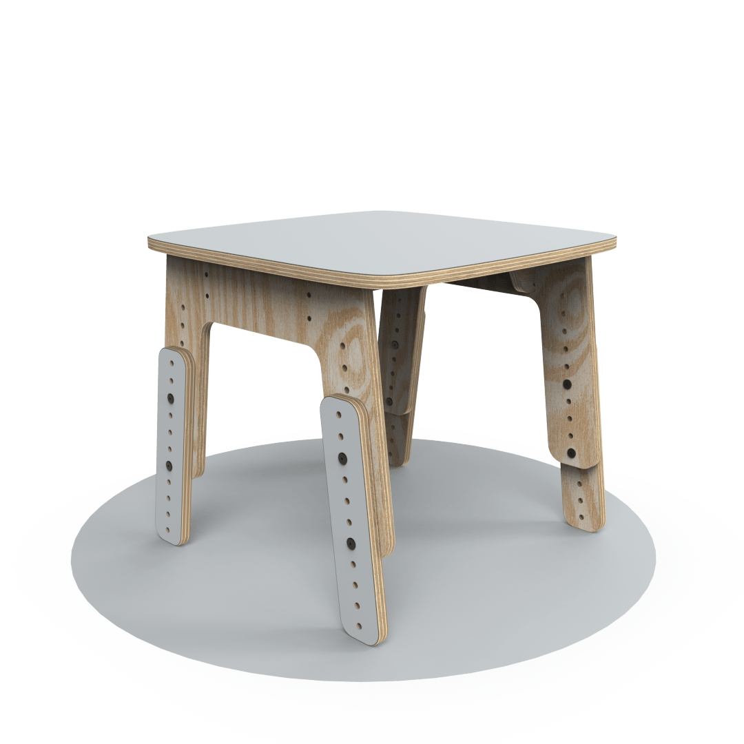 Mesa infantil Reni XL gris