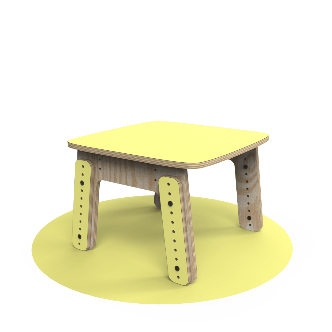 Mesa infantil Reni XL amarillo