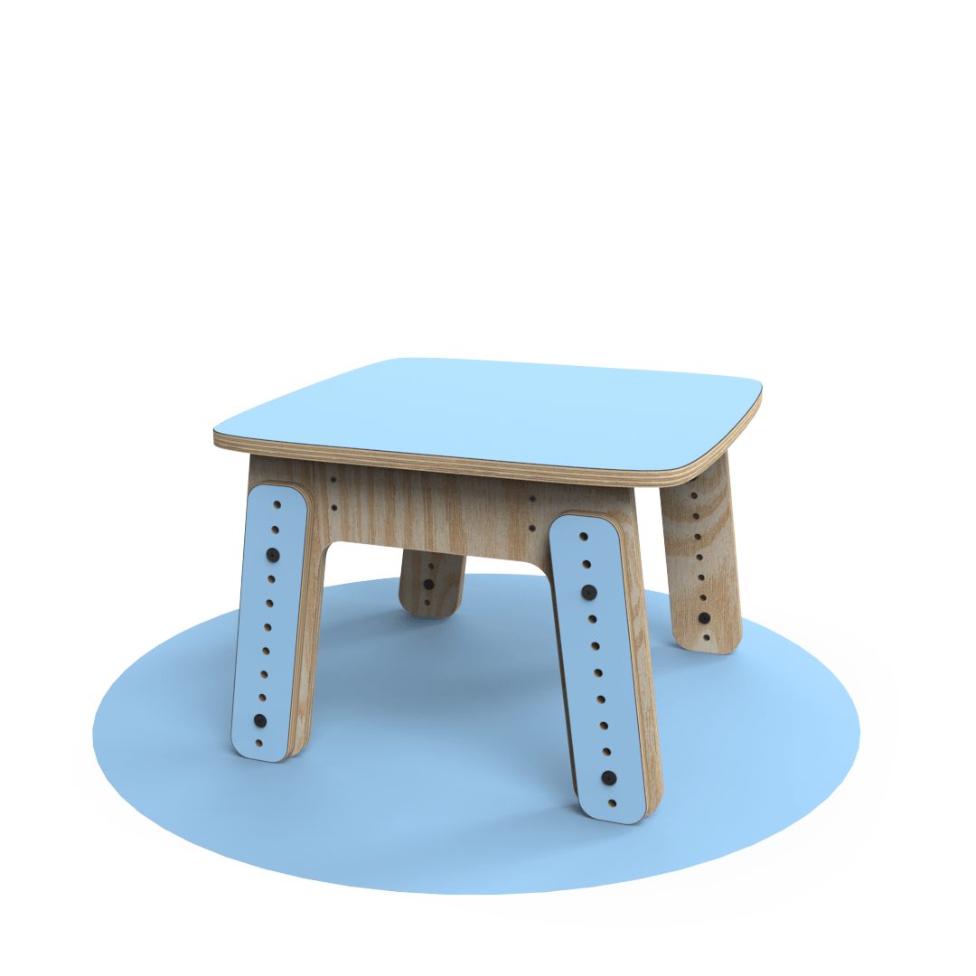 Mesa infantil Reni XL celeste