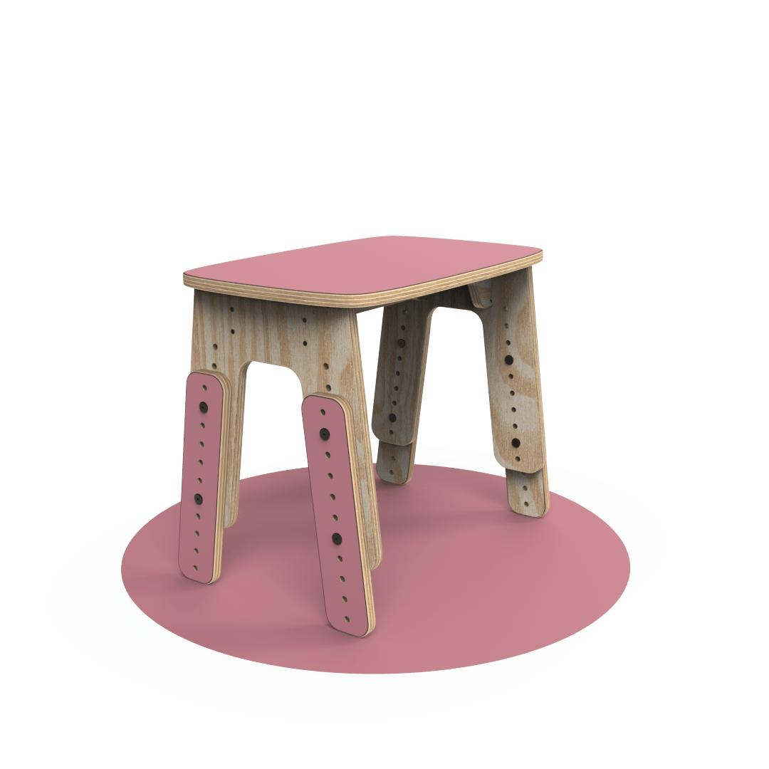 Mesa infantil Reni rosa