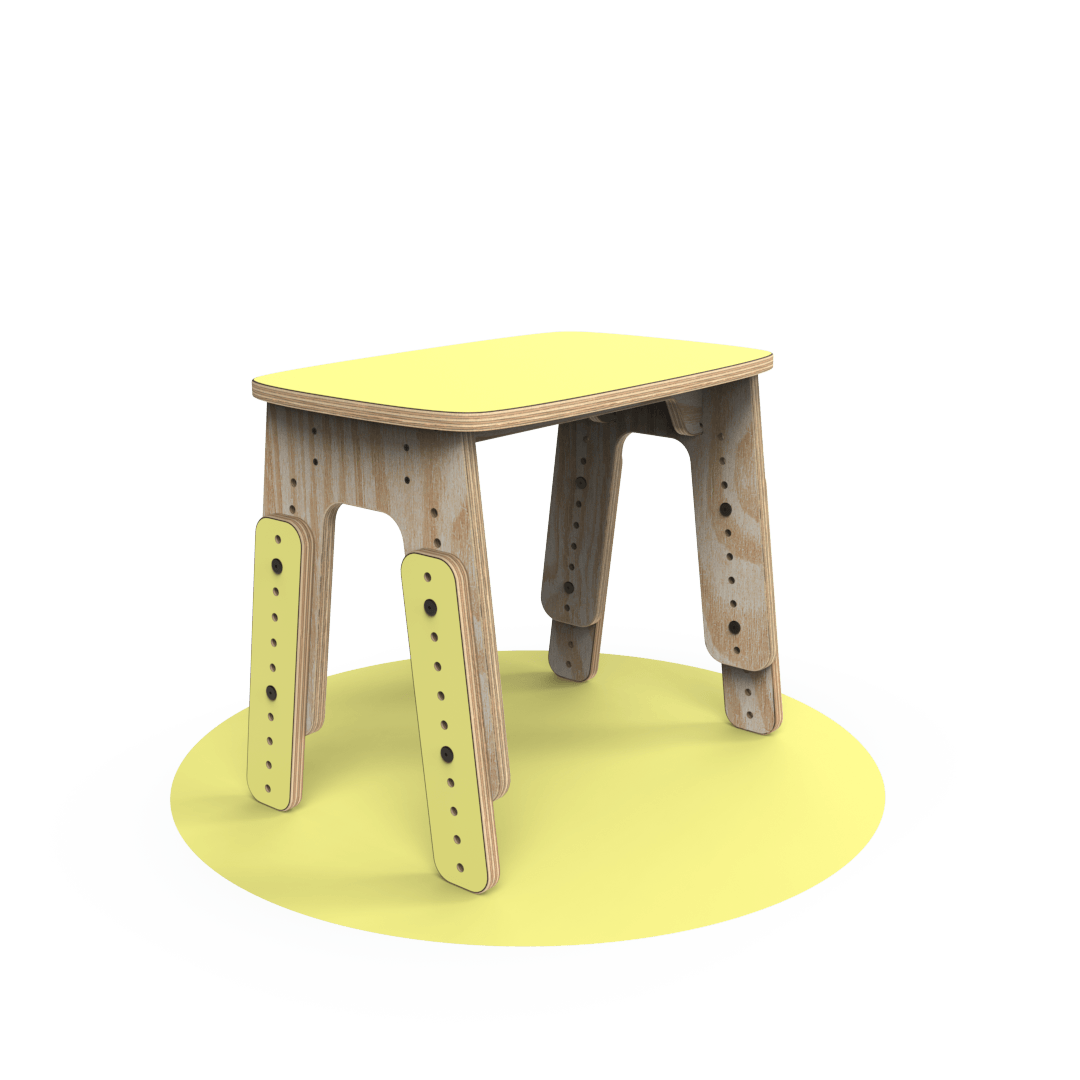 Mesa infantil Reni amarillo