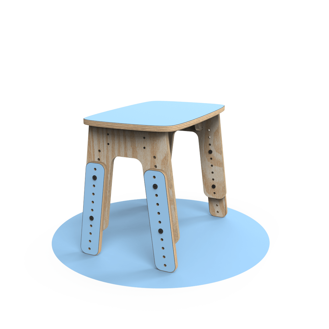 Mesa infantil Reni celeste