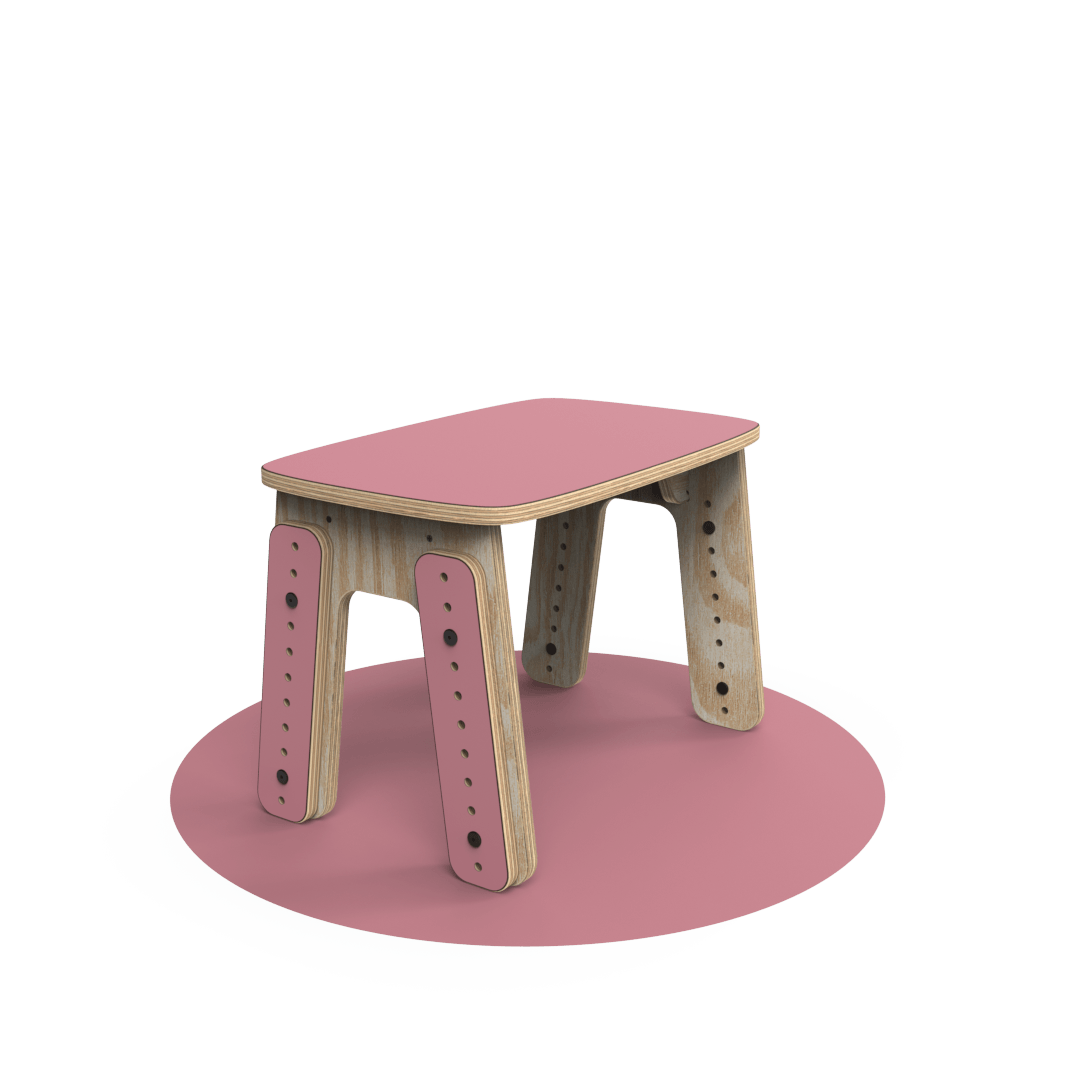 Mesa infantil Reni rosa