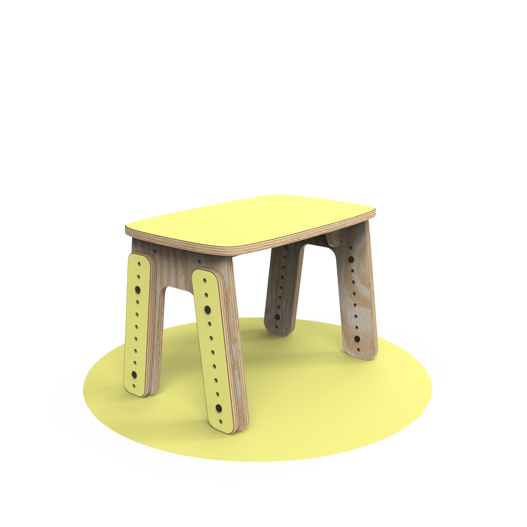 Mesa infantil Reni amarillo