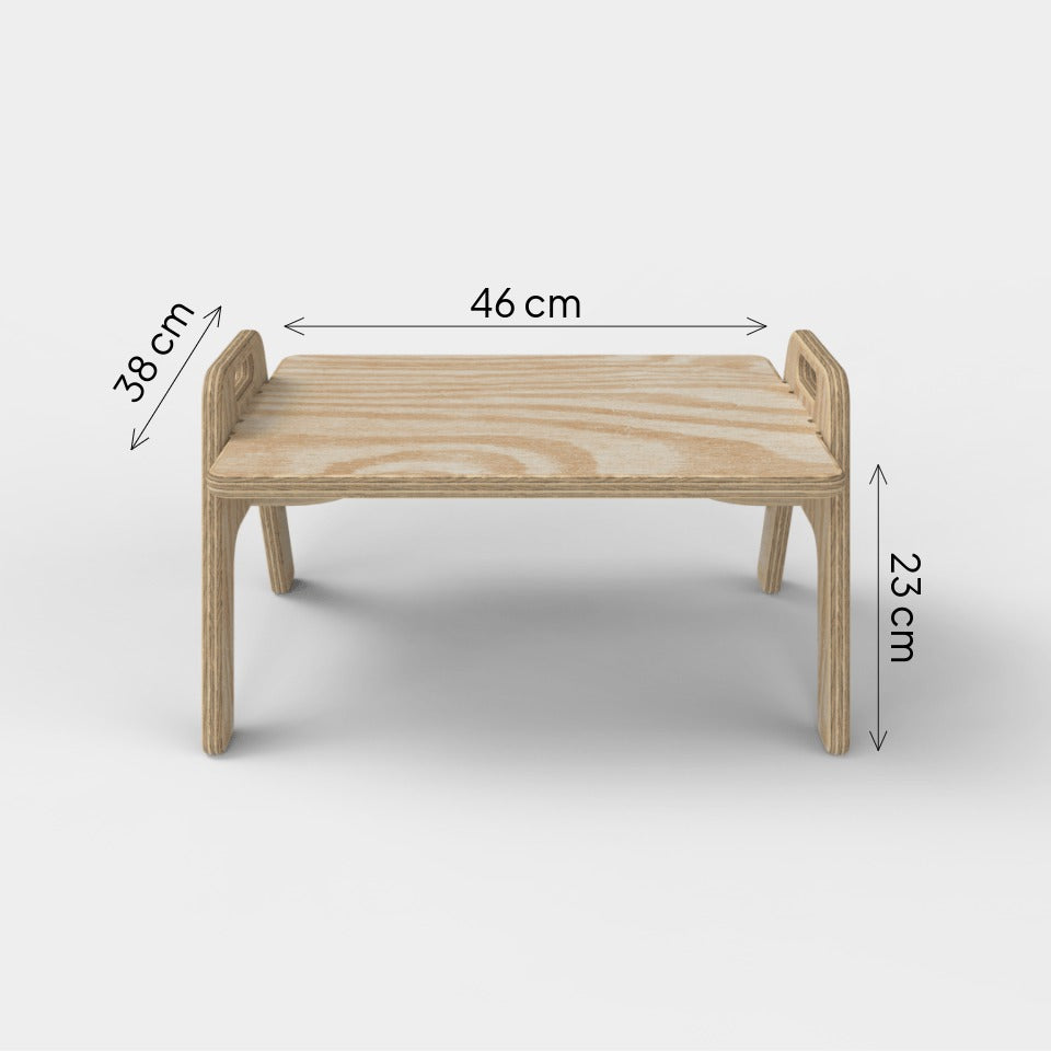 Mesa de piso apilable para niños Pampa
