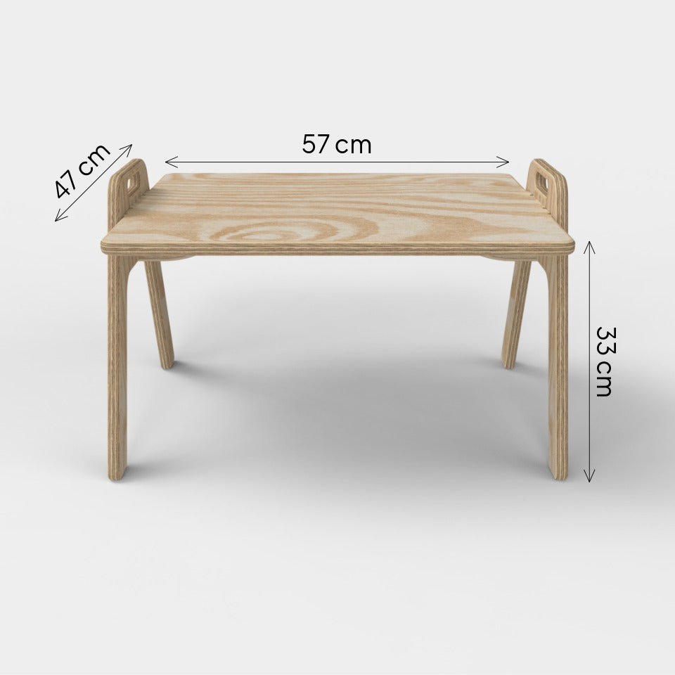 Mesa de piso apilable para niños Pampa