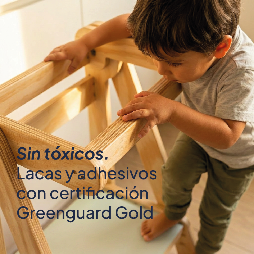 Torre de Aprendizaje Montessori Plegable y Ajustable