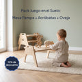 Pack Juego en el Suelo: Mesa Pampa + Acróbatas + Oveja con 10% de descuento