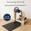 Pack Simulador Plegable WR-2 MINI + Soporte Freno de Mano con 10% de descuento