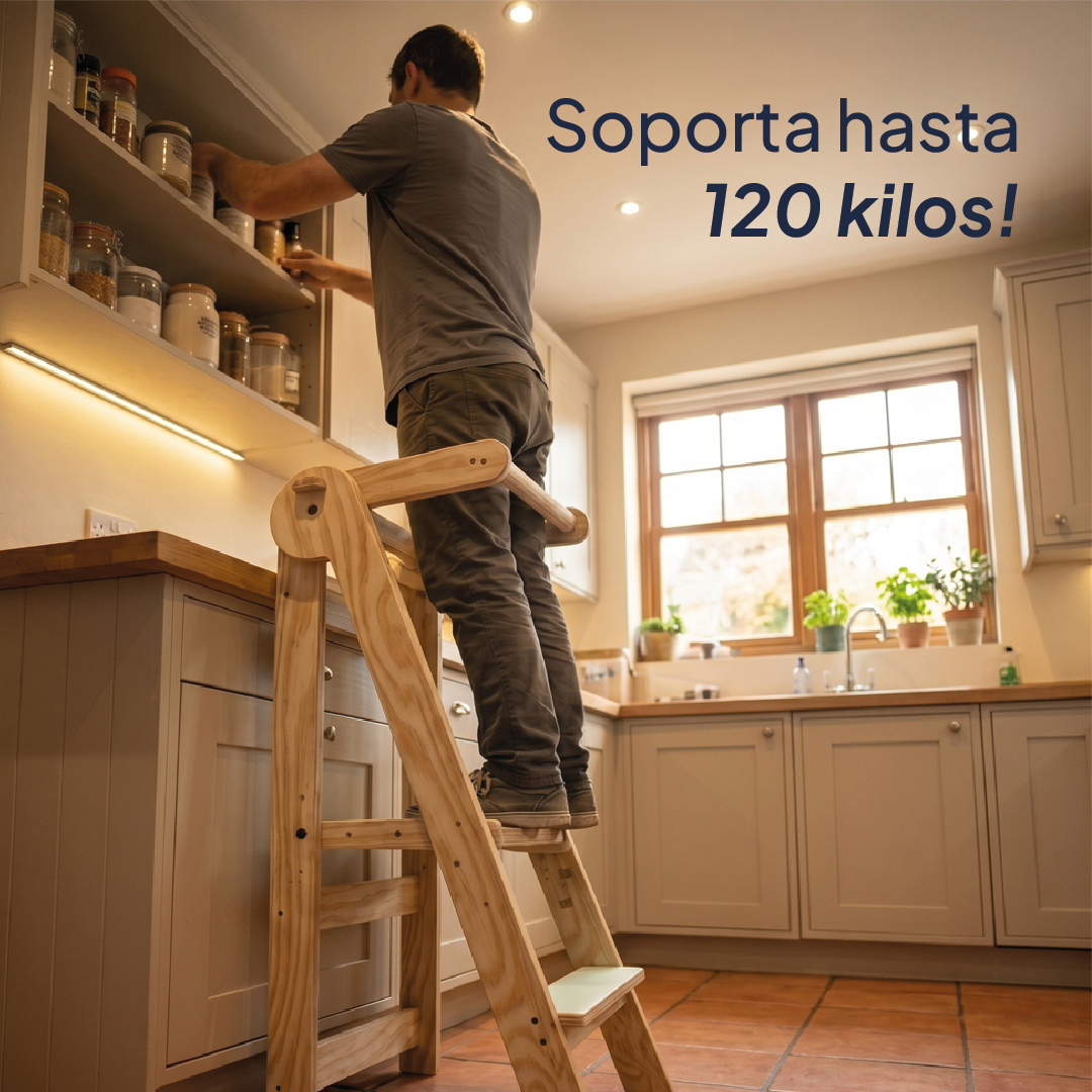 Torre de Aprendizaje Montessori Plegable y Ajustable