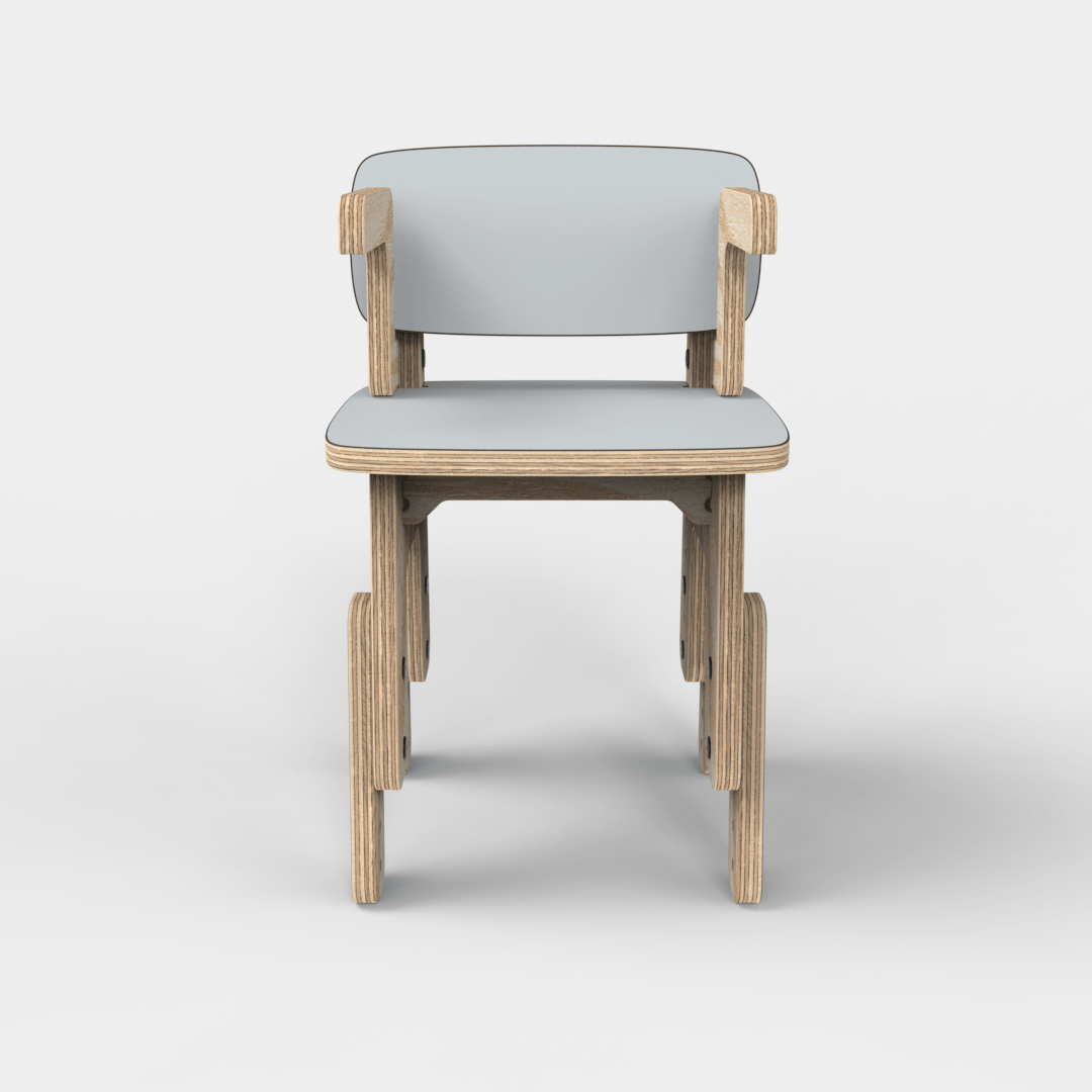Silla reni con apoya brazos