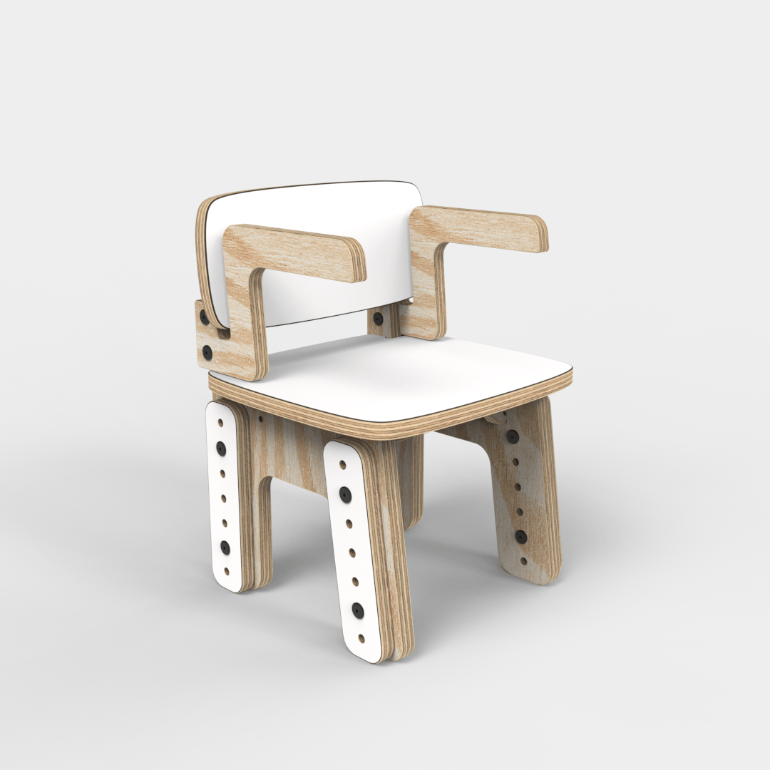 Silla reni con apoya brazos