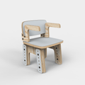 Silla reni con apoya brazos