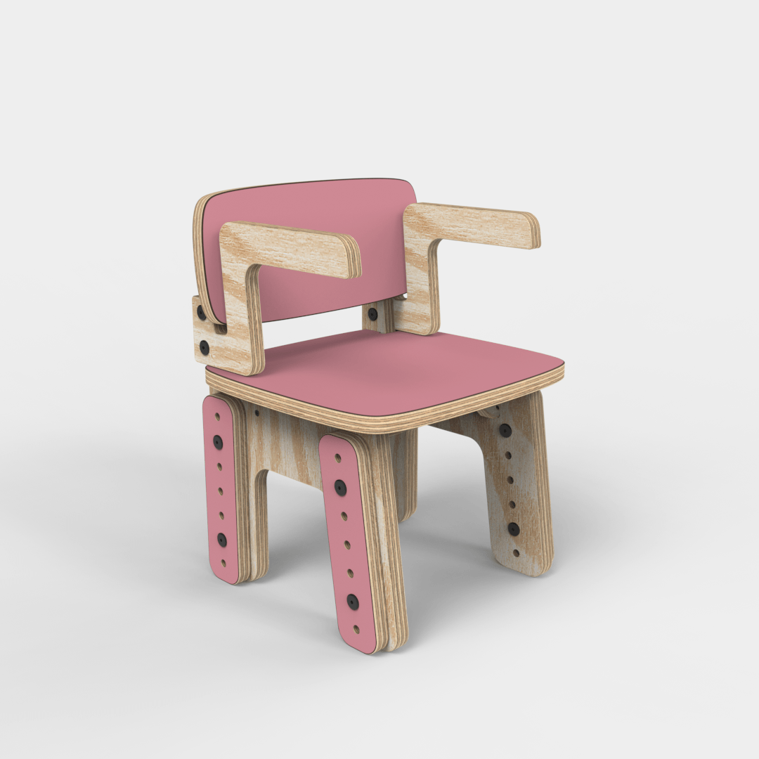 Silla reni con apoya brazos